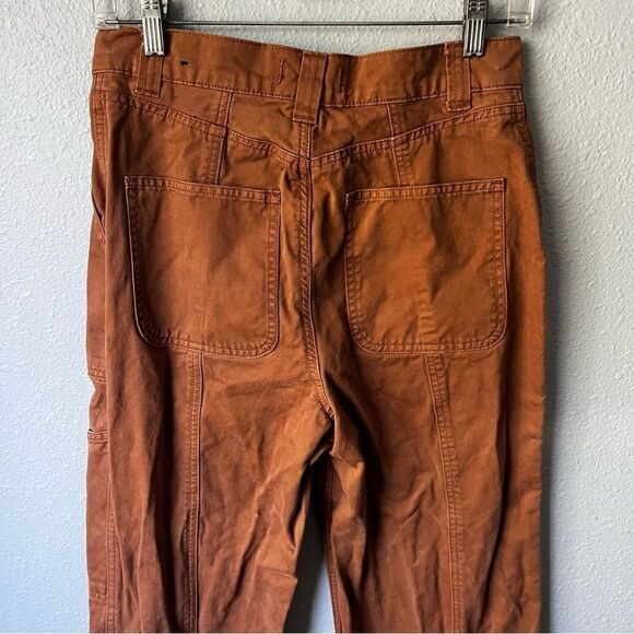 Abercrombie & Fitch Rust Straight Fit Cargo Pant - Picture 5 of 10